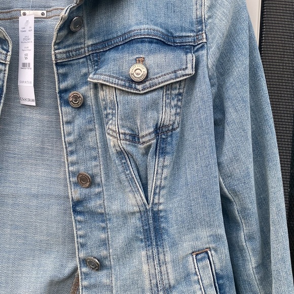 Denim Blue Women's Jacket - one of a kind - Picture 4 of 8